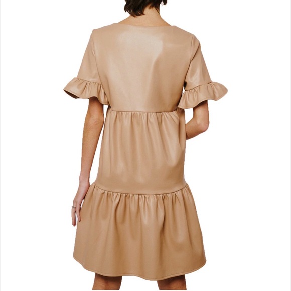 Ciebon Ashlyn Faux Leather Dress - Picture 3 of 7